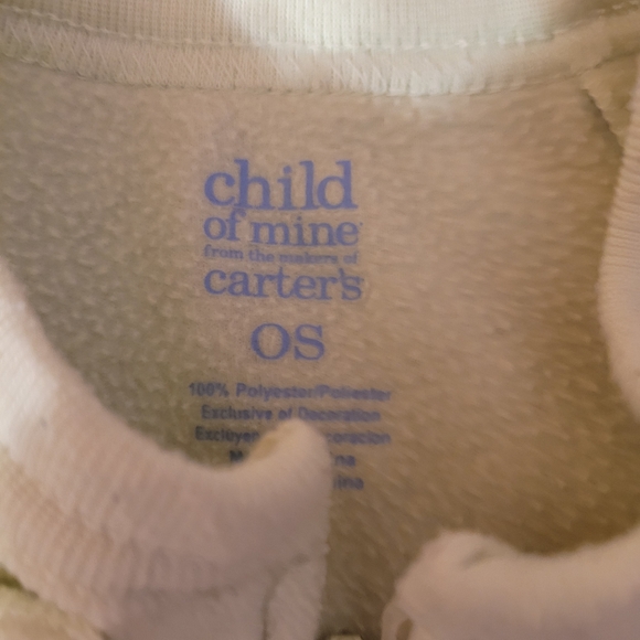 Swaddle Me Newborn Carter's One Size Sleep Sack and Bib Giraffe Stars - Picture 3 of 5